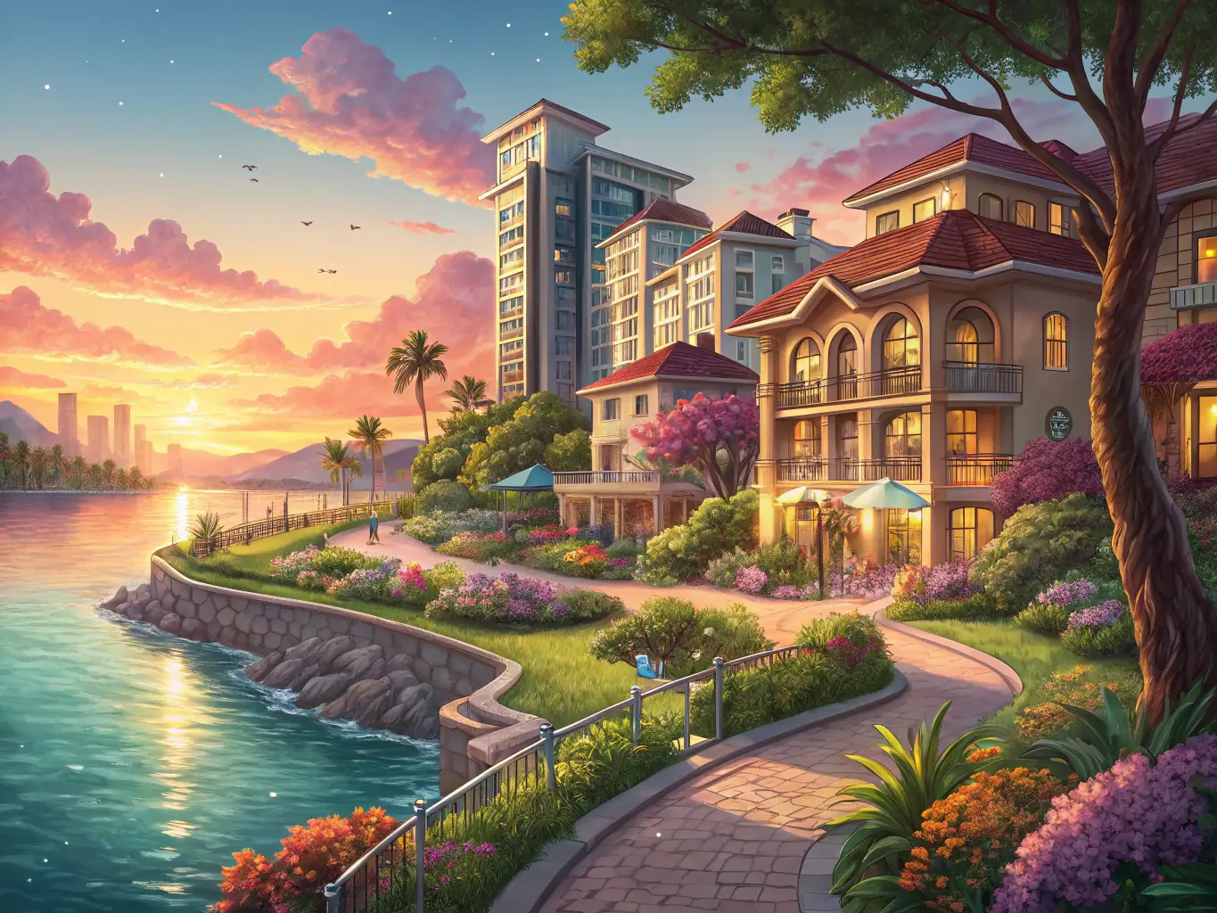 A portfolio of high-end real estate properties, showcasing modern architecture and prime locations.